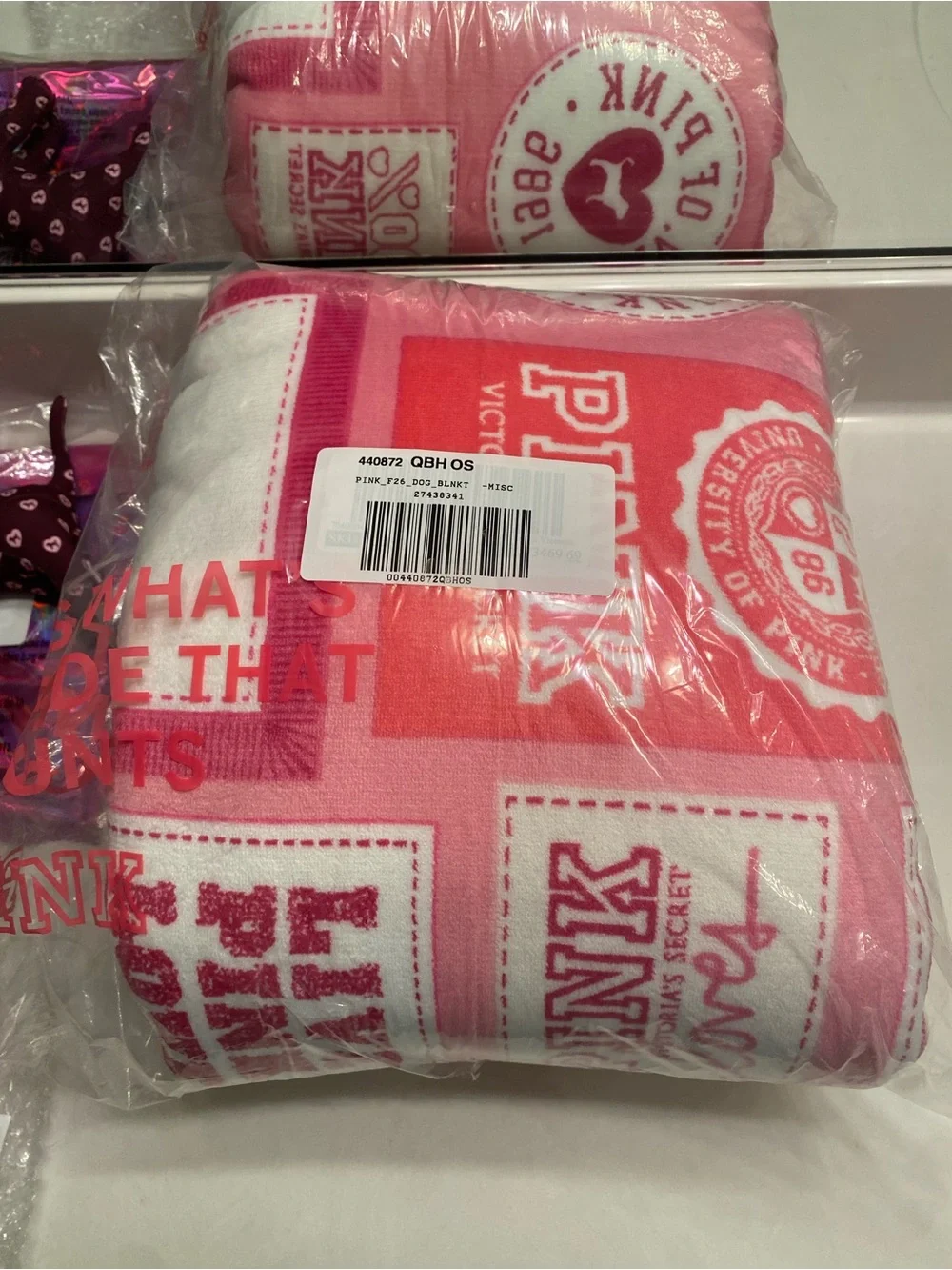 PINK Victoria's Secret Blanket Set